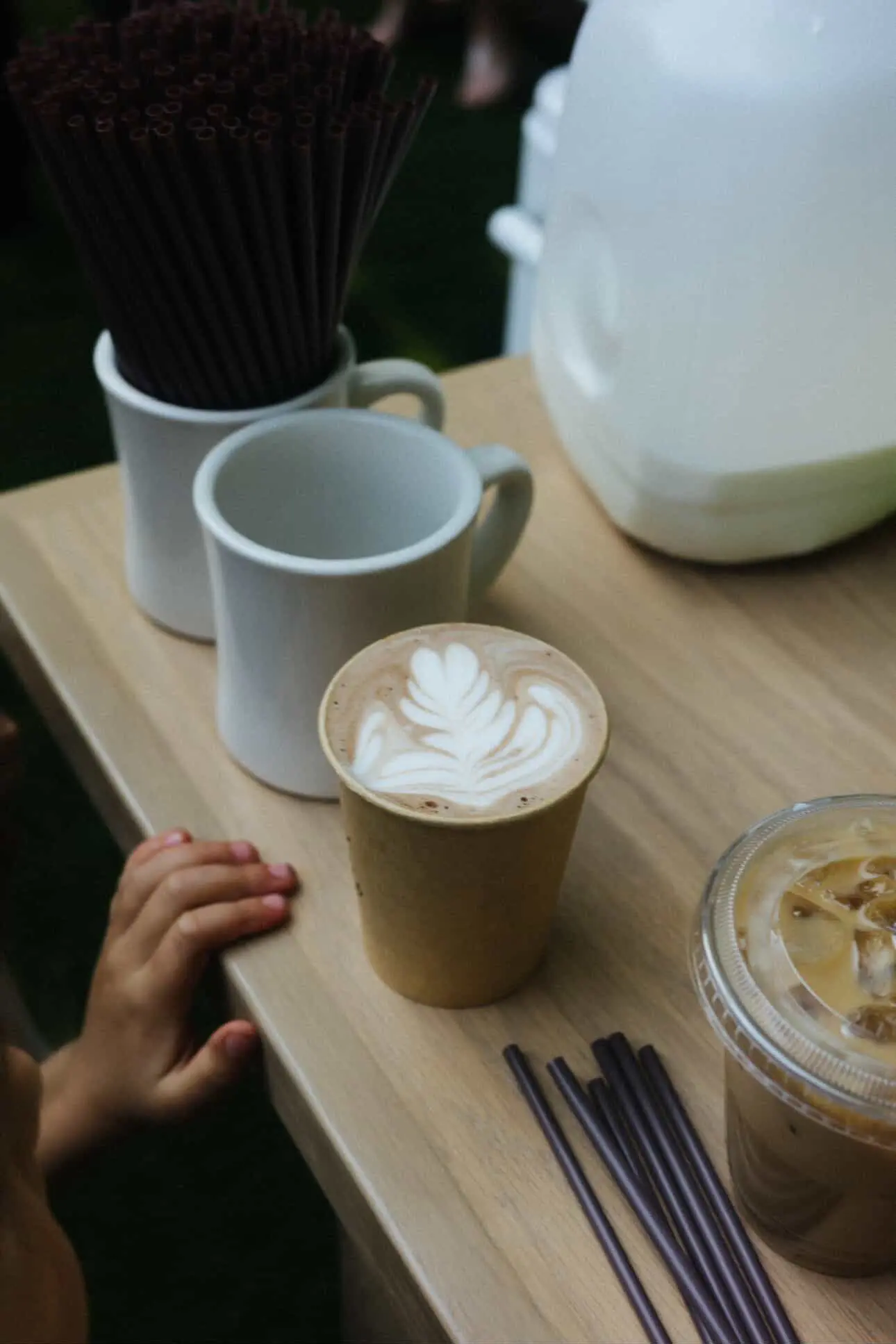 Alongside Coffee Setup